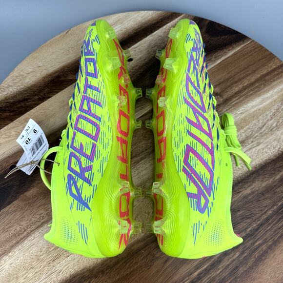 Adidas Predator 24 Pro FG Men's 9 / Women's 10 Cleats Mystic Victory Pack JH6467 - Picture 5 of 8